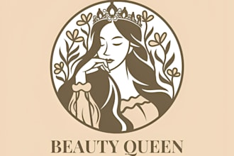 design modern botanical boho logo design with branding