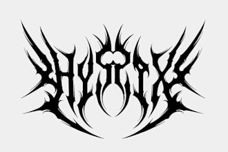 design your metal band logo