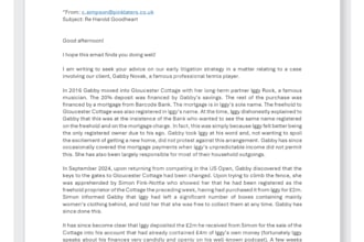 review of any document