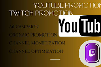 do real twitch hype and youtube growth campaign