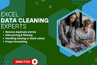 do accurate data cleaning and data processing in excel