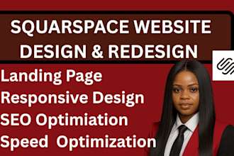 squarespace website design booking sqaurespace redesign squarespace landing page