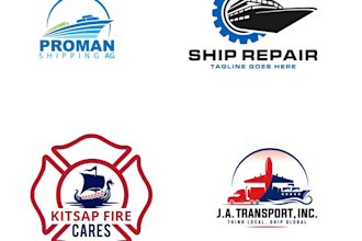 do modern logo for marine, ships, boats and yacht brands