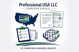 help non US residents form a US llc and operating agreement