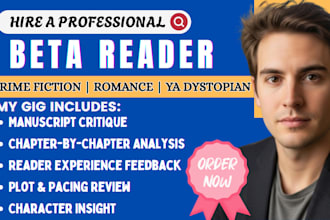 beta read crime fiction, small town novel, ya dystopian, werewolf romance novel