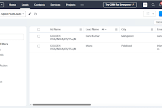 setup your CRM customization with deluge and client script