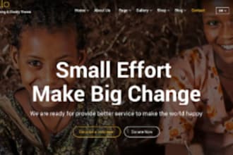 nonprofit website, charity website, 501c3, donation website, non profit website