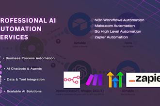 automate your business workflows using zapier, make, n8n and ghl