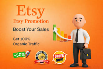 do etsy store promotion to increase etsy traffic