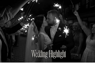 an emotional cinematic wedding film