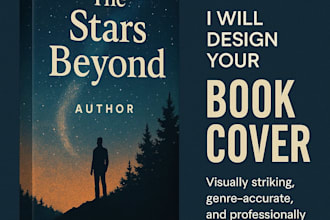 design a custom book cover ready for print and ebook