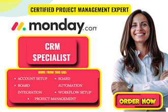 be your monday crm consultant project management monday crm automation