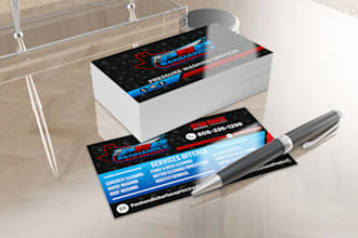 business card logo design