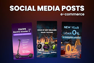 design high converting electronics ads and web banners for ecommerce