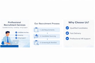 recruit qualified candidates for your company