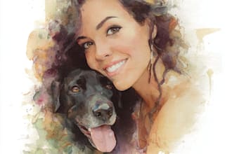 paint stunning pet portrait