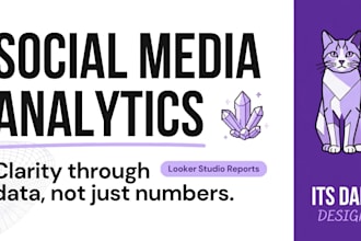 turn your social media metrics into a clear looker studio report