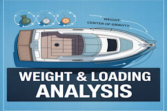 calculate weight distribution and loading conditions for your marine vessels