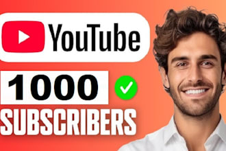grow up 1000 youtube followers high quality guarantee