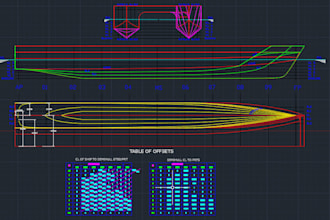 create accurate 2d ship plans and perform naval architecture calculations
