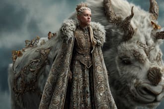 draw fantasy creatures and custom monster illustration