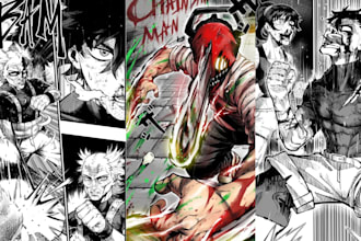 be manga artist shonen comic manga webtoon webcomic page anime manga cover art