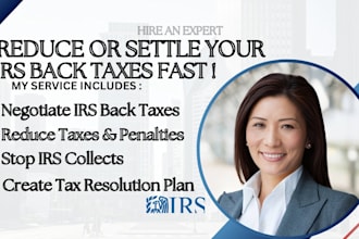 negotiate with the irs to reduce or settle your back taxes