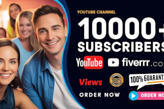 grow up 1000 youtube followers high quality guarantee