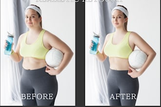 professionally retouch nsfw photos and body images