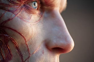make beautiful sci fi, fantasy, sci fi, character portraits
