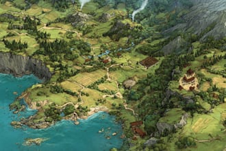 design awesome character dnd rpg fantasy cartoon art and map