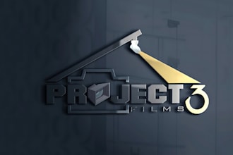 design production, dj, music, film and studio logo