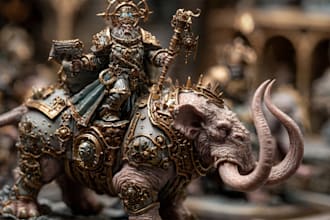 paint your warhammer 40k and fantasy miniatures