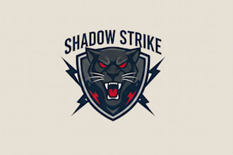 make a modern cat mascot logo for gaming or business
