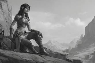 do fantasy concept art