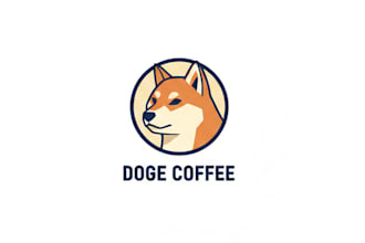 design a professional dog mascot logo for your brand or team