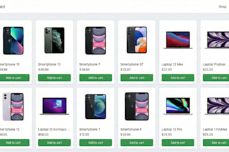 build a full stack react ecommerce website with admin panel