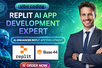 build replit app, replit ai,replit  debugging, lovable ai, base44 web app