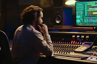 mix and master your audio or song to industry standard quality
