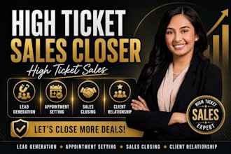 be your high ticket sales closer high ticket sales closer high ticket sales