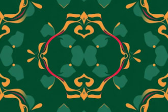 design unique seamless pattern design