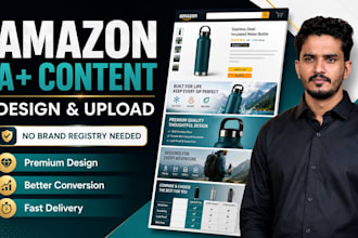 design amazon a plus content ebc and upload it