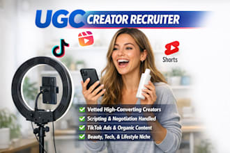 recruit and manage your tiktok and instagram ugc influencer marketing campaign