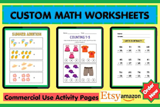 design kids worksheets and engaging activity books