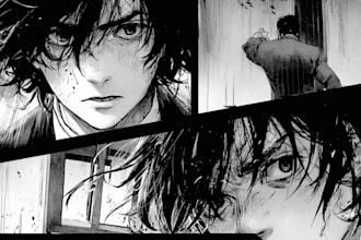 manga and comic pages