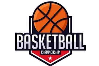 design a professional basket ball logo