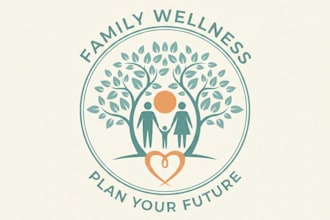 design a professional and caring family planning logo