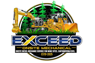 design a professional excavating  logo