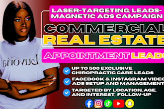 setup real estate tiktok ads instagram, facebook ads campaign, real estate leads