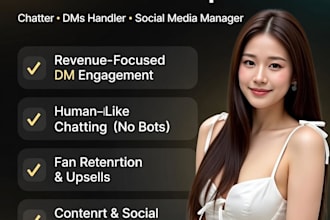 experience onlyfans virtual assistace, chatter, dms handler